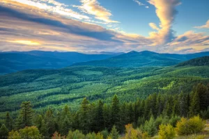 Garver Mountain in the Yaak Valley.