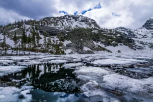 Leigh Lake in the Cabinet Mountains Wilderness.