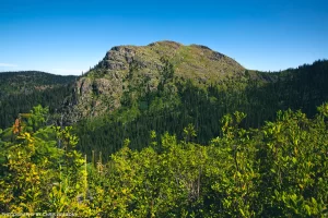 Pulpit Mountain in the Kootenai National Forest, Montana.