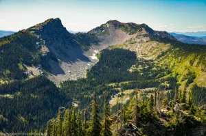 Savage Mountain in the Kootenai National Forest, Montana.