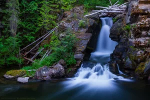 West Fork Falls in the Yaak Valley.